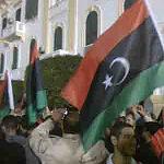 Libyans celebrate the 17 February revolution