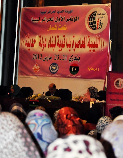 Benghazi conference calls for political activity by women