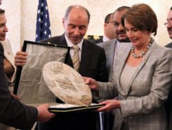 Pelosi meets with Jalil and Al-Kib