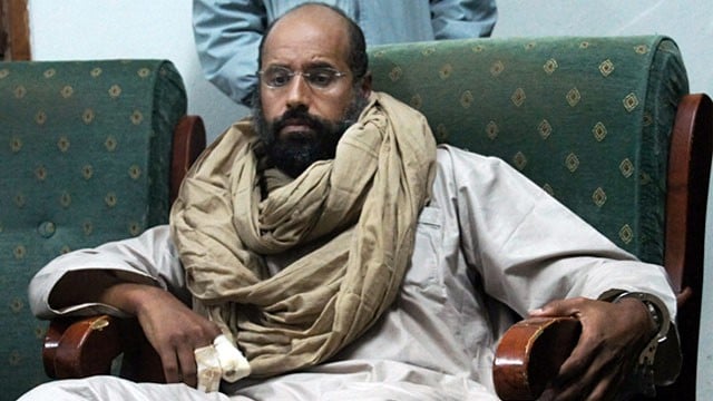 Saif Al-Islam demands trial in The Hague
