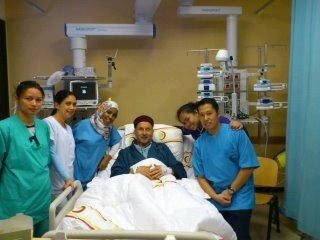 Abdul Jalil recuperating after hernia operation