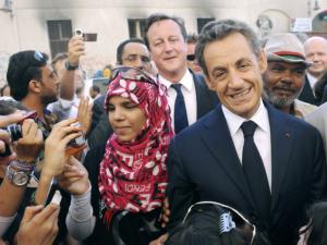 Libya says 'Thank-You' to Sarkozy