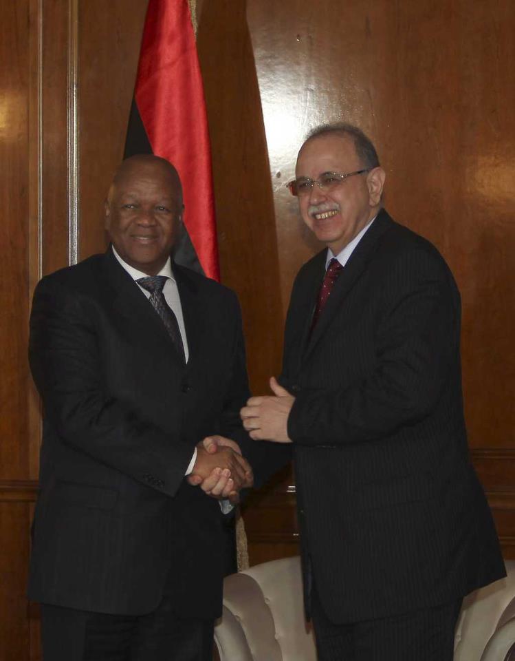 Southern African delegation in Libya