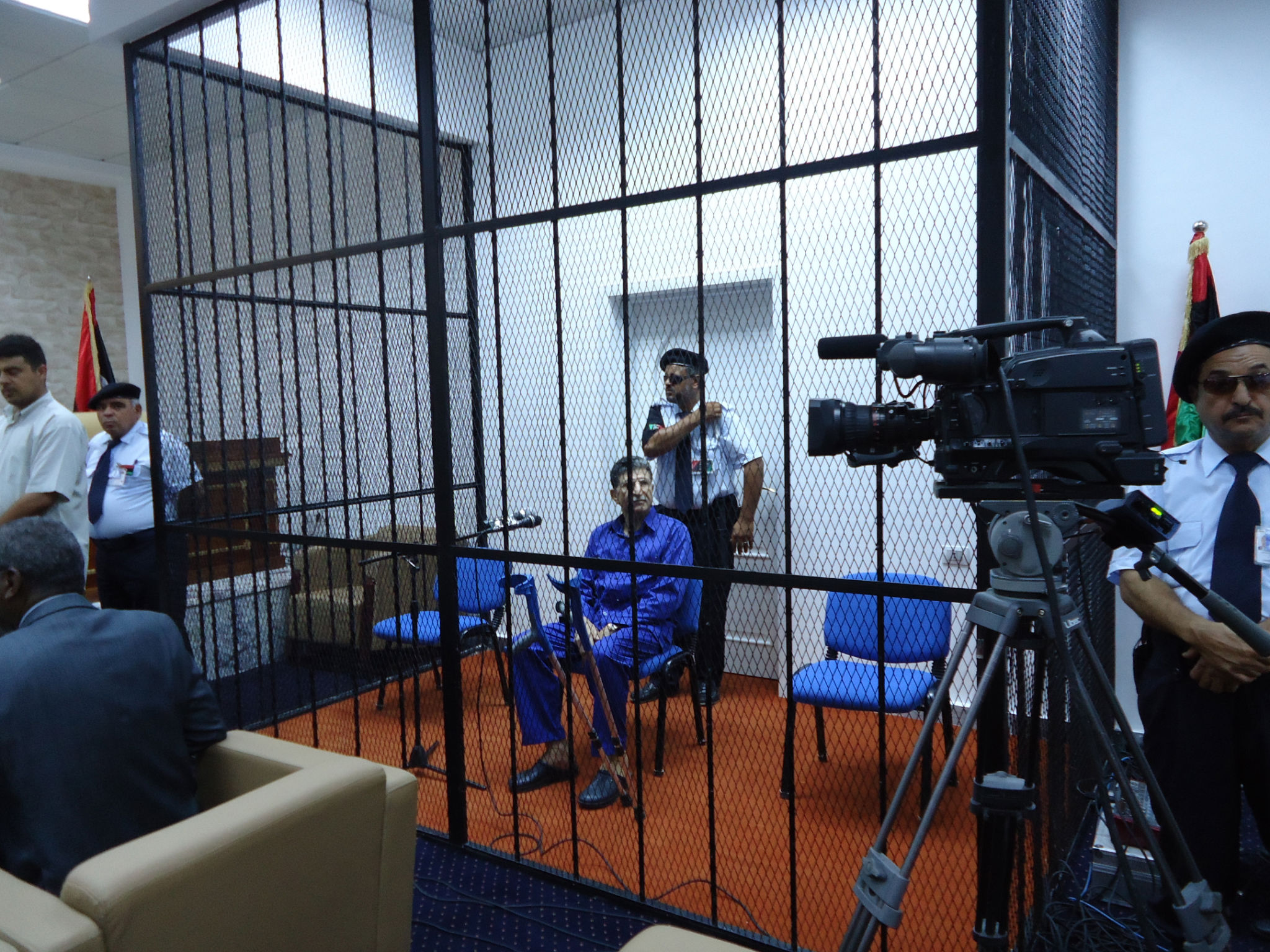 Trial of Qaddafi spy chief resumes - and is postponed - for third time