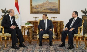 Al-Kib meets Egyptian President Morsi in Cairo; heads to Morocco today