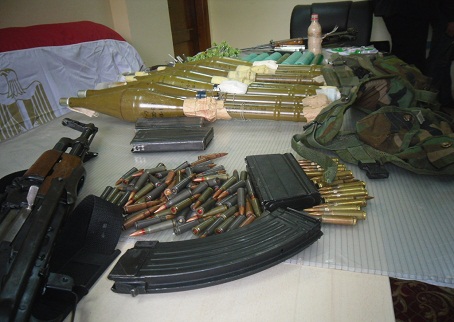 Truckload of weapons intercepted