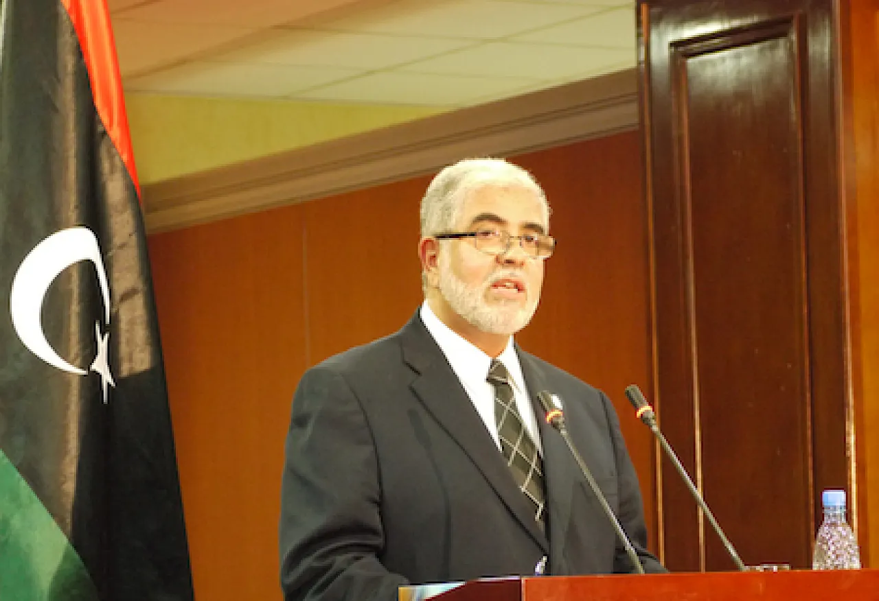 MustafaAbushagurII copy The Prime Minister-elect denied claims that talks with the NFA had broken down. (Photo: George Grant)