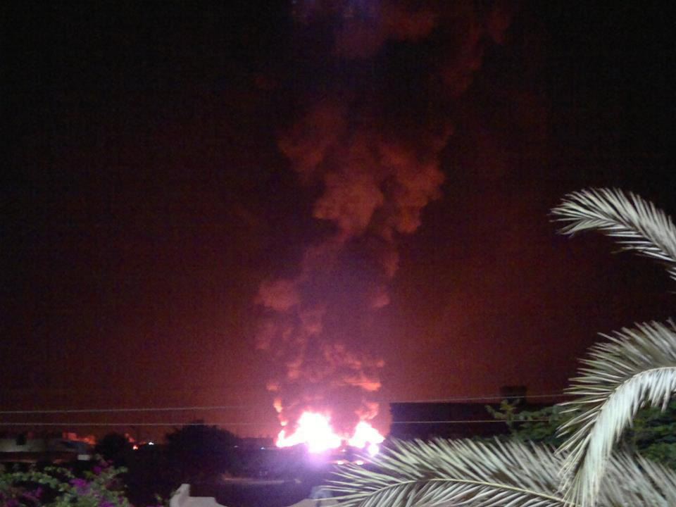 Major fire erupts at bed mattress factory in Benghazi