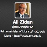 "Ali Zidan PM" Twitter account rumbled as a fake