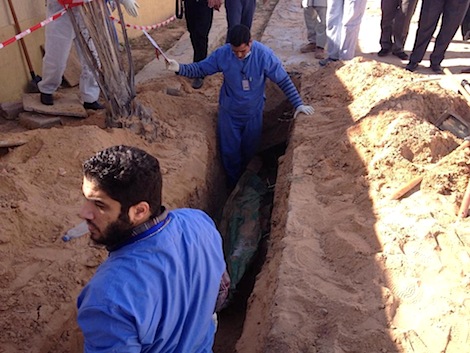 Mass grave found in Tripoli