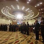 Punch-up at Congress ahead of vote on whether Ashour Shuwail can take up his post before Supreme Court verdict