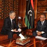 Zeidan receives ambassadors and other foreign representatives