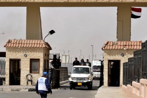 The Salloum border crossing. Tensions between Libyans and Egyptians in the area have been high for several months.