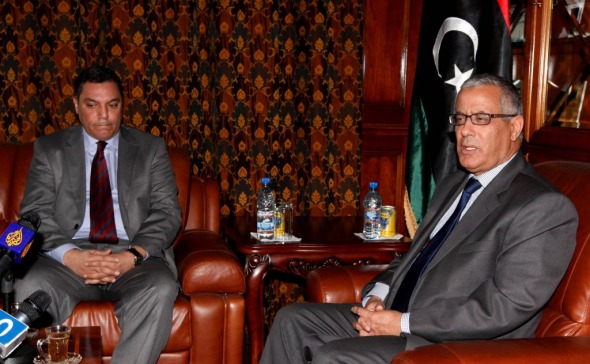 Zeidan plays down Egyptian premier’s reported claims on Libyan territory.