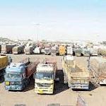Mounting traffic chaos on Egyptian border