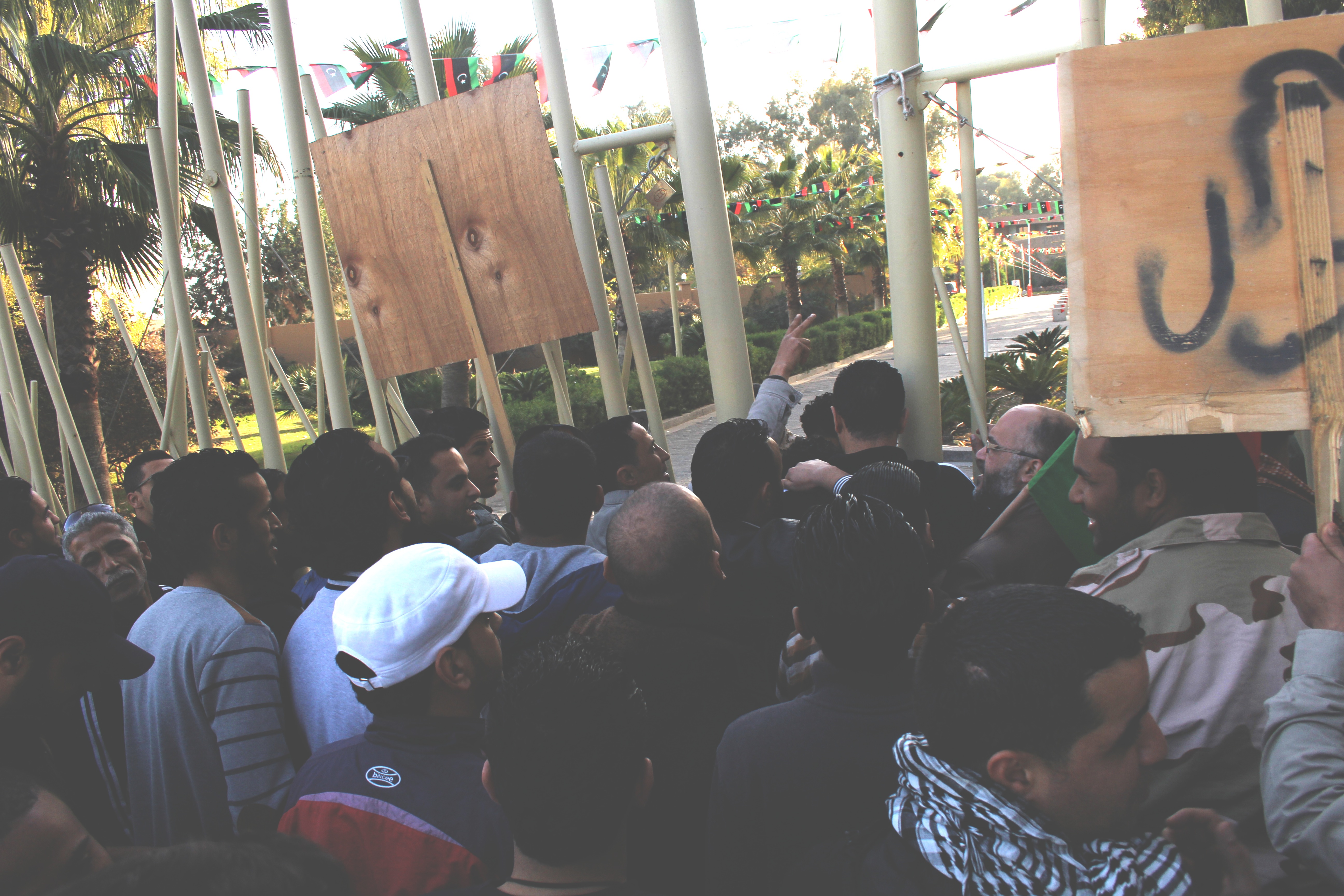 Protesters call for GNC, government and companies to be ‘cleansed’