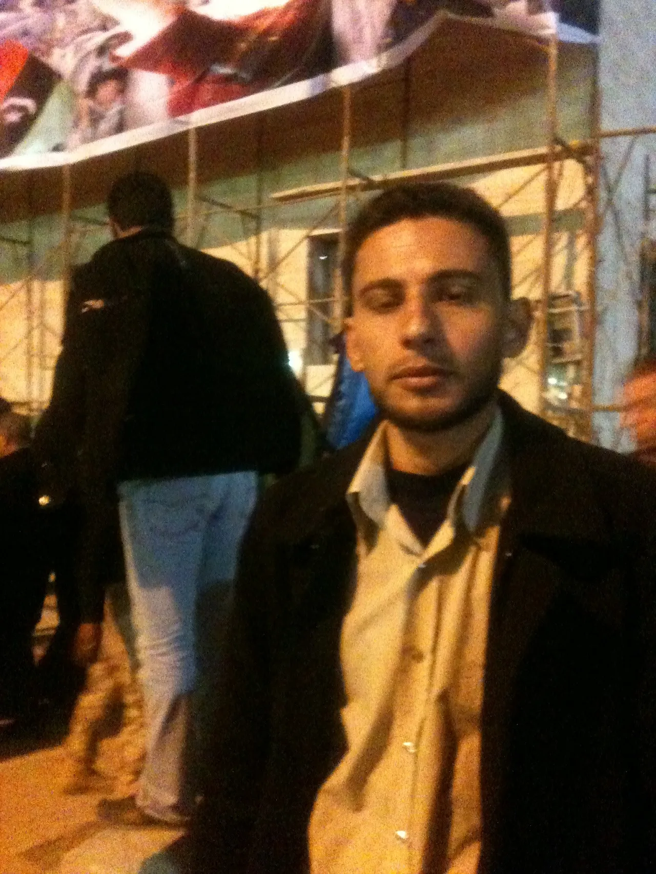 photo(30) Jaber Mejbari went on hunger strike in protest at the unequal distribution of seats for Cyrenaica in the GNC