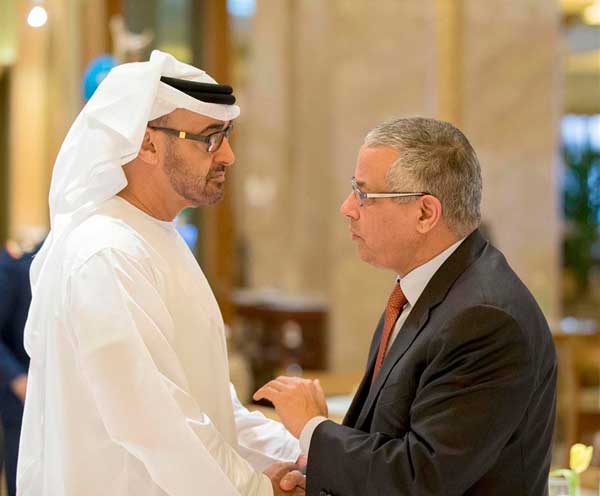 Zeidan looks to UAE for police and security expertise