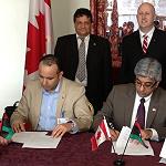 Ministry of Health signs two MOUs with Canadians