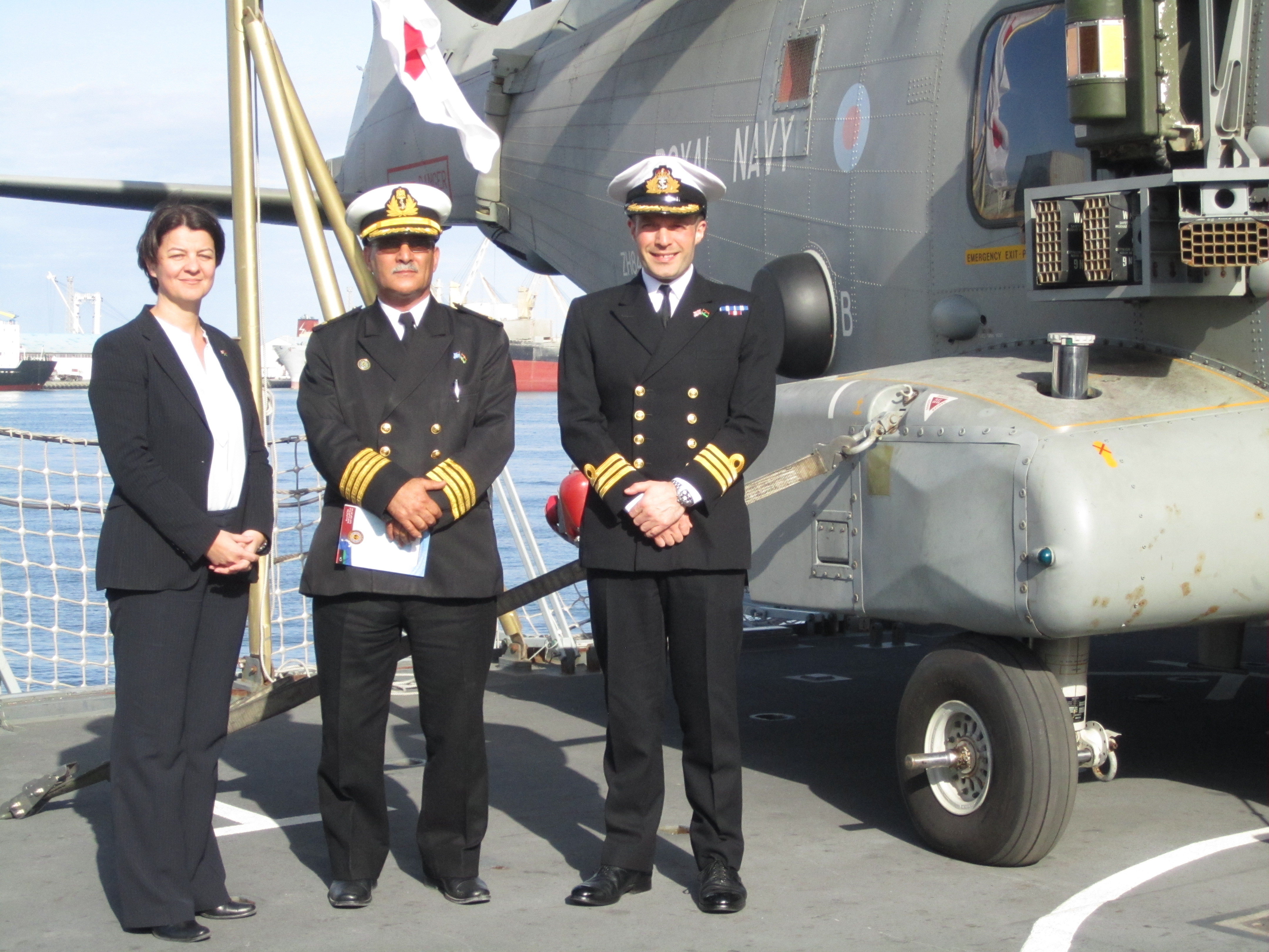 British warship boosts Libyan Navy ties