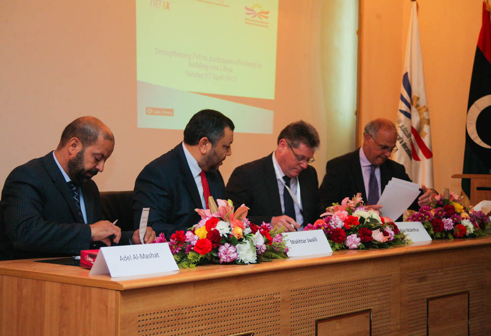 Libya boosting vocational training, with UK support