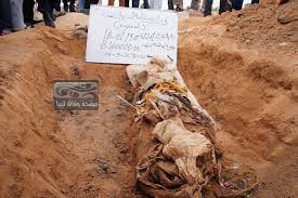 Exhumation of Tawergha mass grave completed