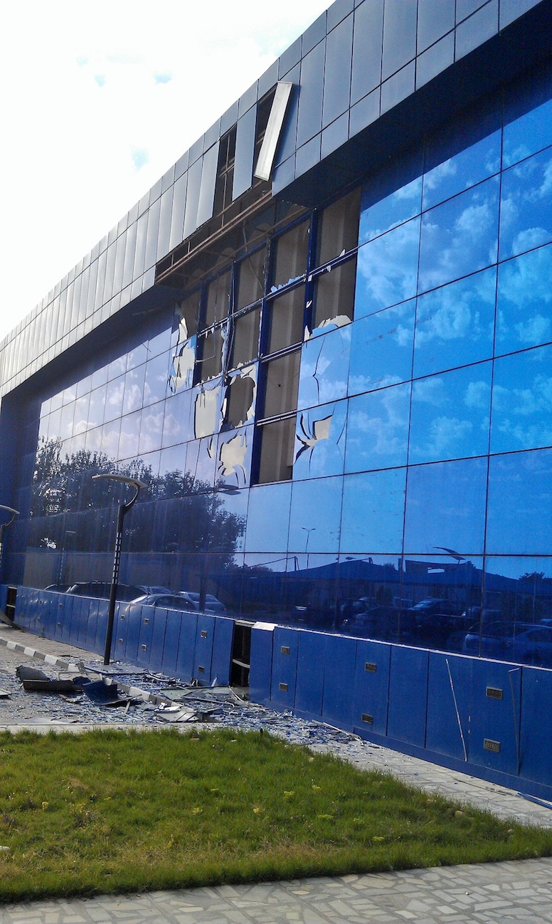 Ports Authority building attacked