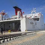 First ship on Tunisia-Khoms route docks