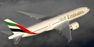 Emirates Boeing 777-200ER for the Tripoli route