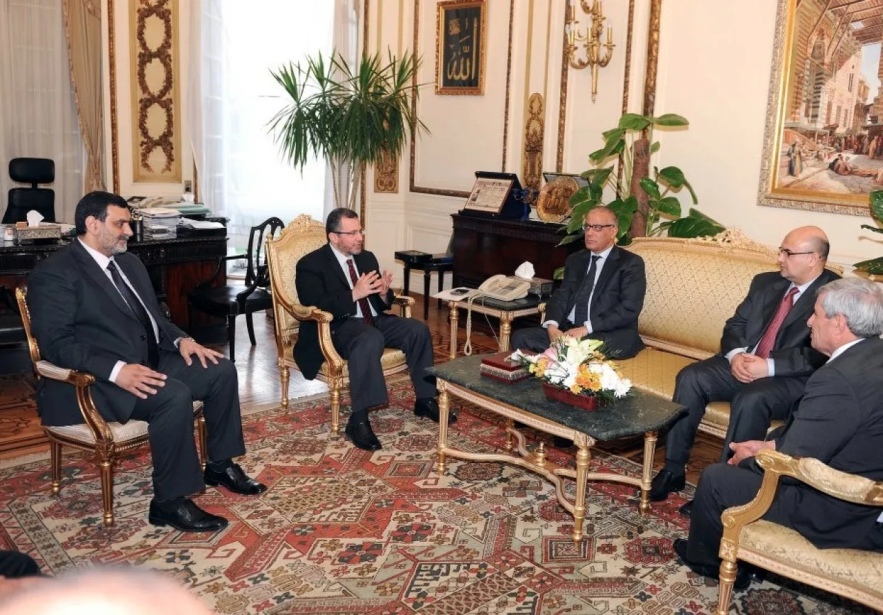 Zeidan Cairo Prime Minister Ali Zeidan in Cairo