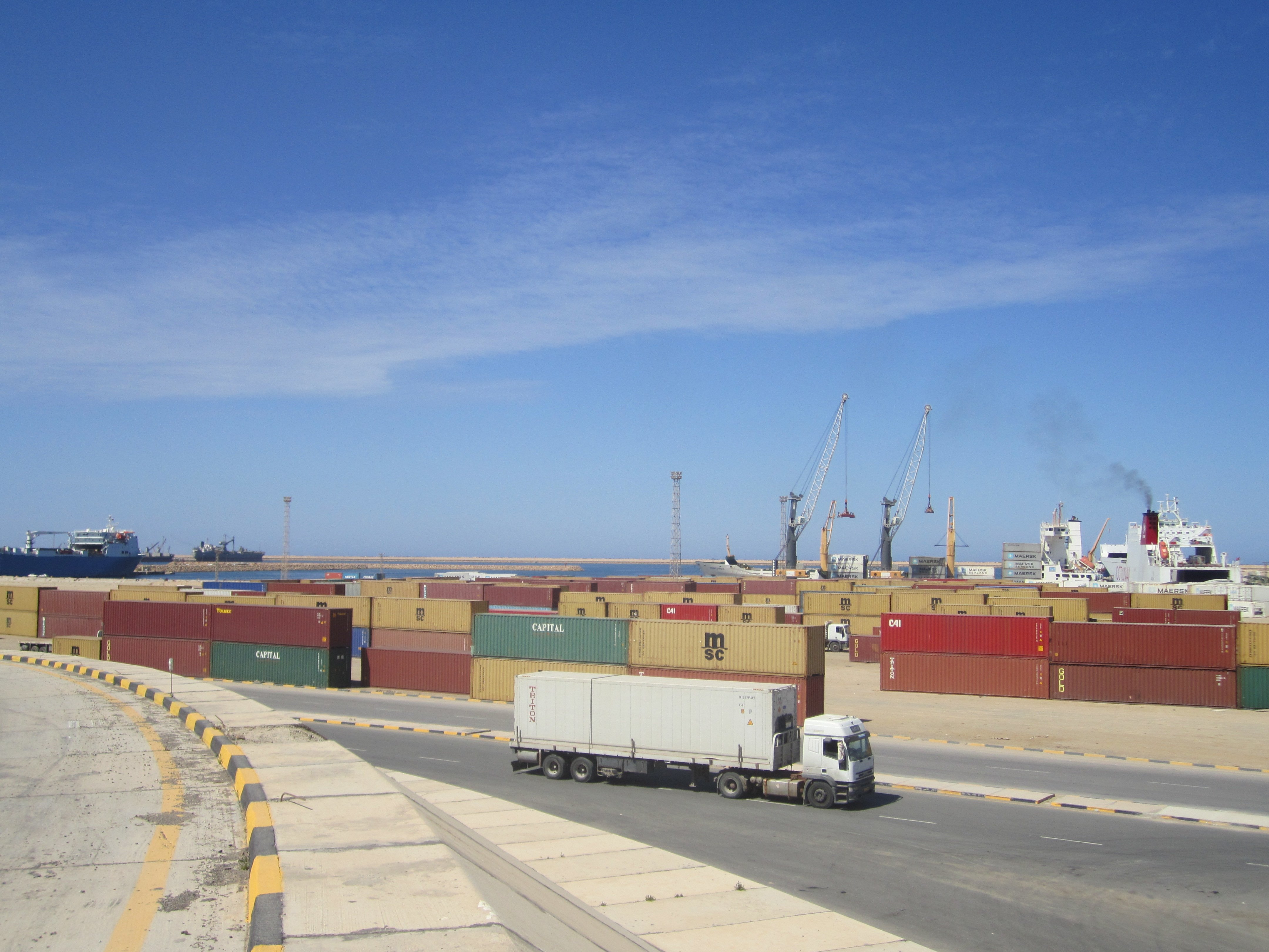 Khoms port (File photo)