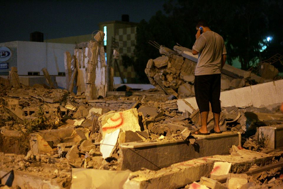 Huge explosion flattens Benghazi police station - no casualties reported
