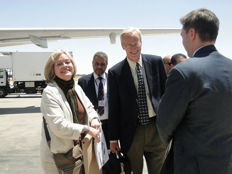 New US ambassador Deborah Kay Jones arrives in Tripoli