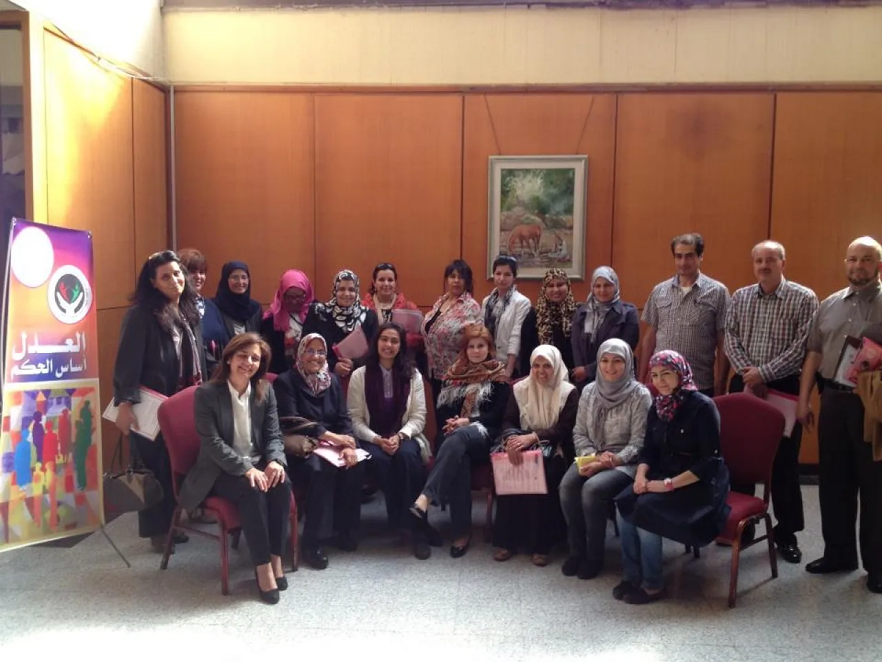 Women Some of those at the pressure group workshop over the use of Law 24