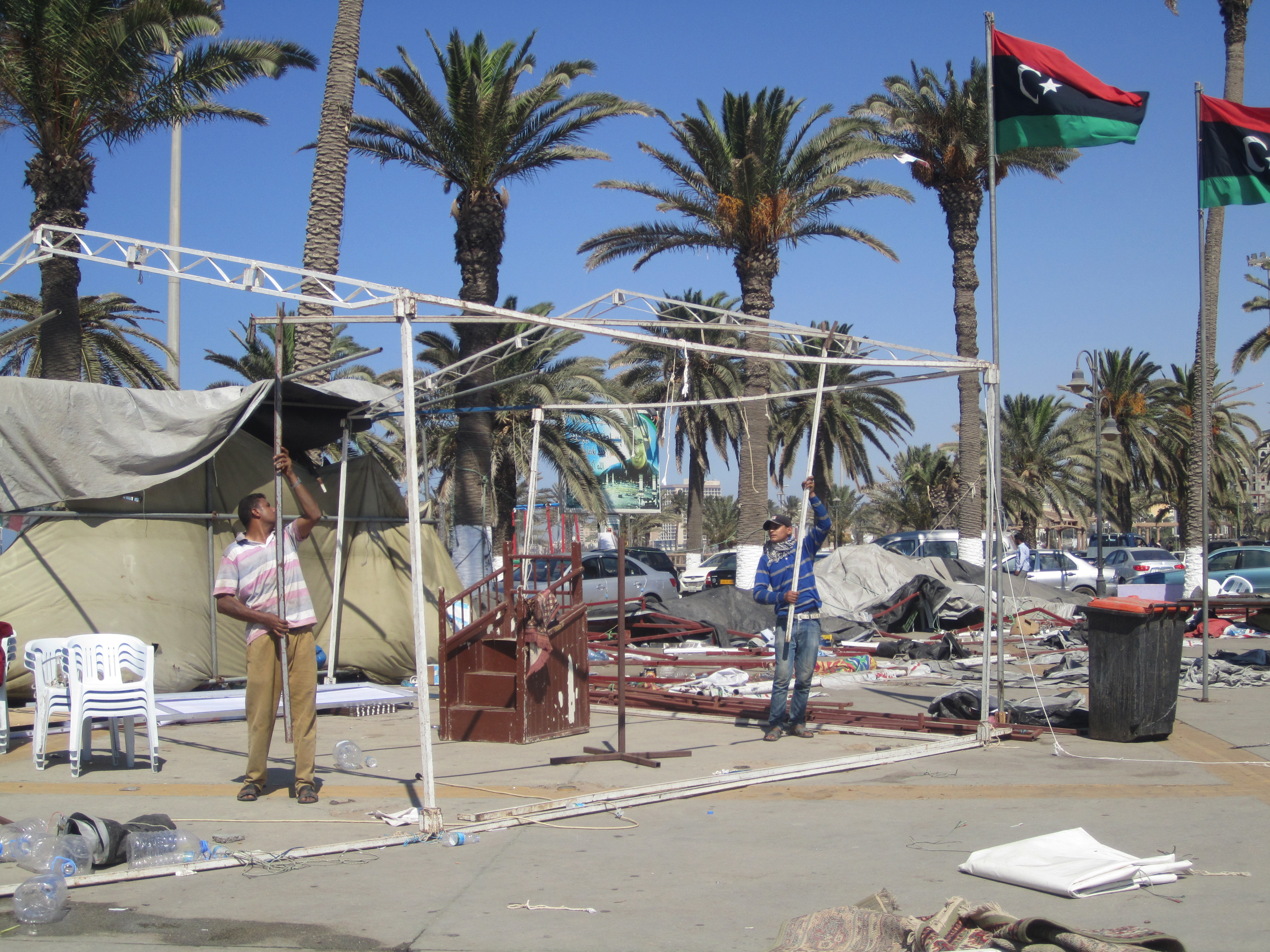 Muslim Brotherhood venues attacked in Tripoli protests