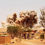 NATO bomb destroyed in Azizia