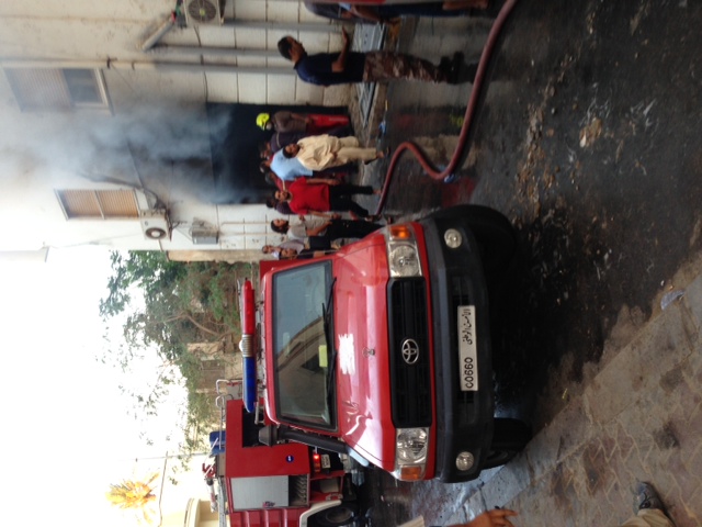 Fire in central Tripoli forces evacuation