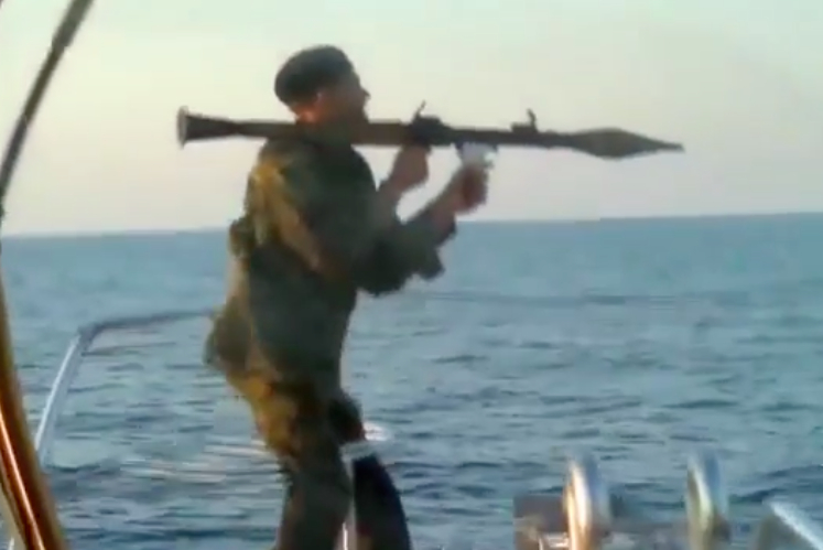 Navy "shows" how it warned off suspect supertanker