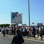 Demonstration at Egyptian Embassy against Cairo killings