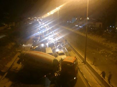 Youths block Tripoli highway over death in custody