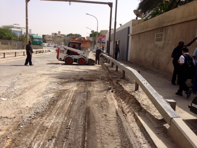 Road repairs in Tripoli provoke mixed response