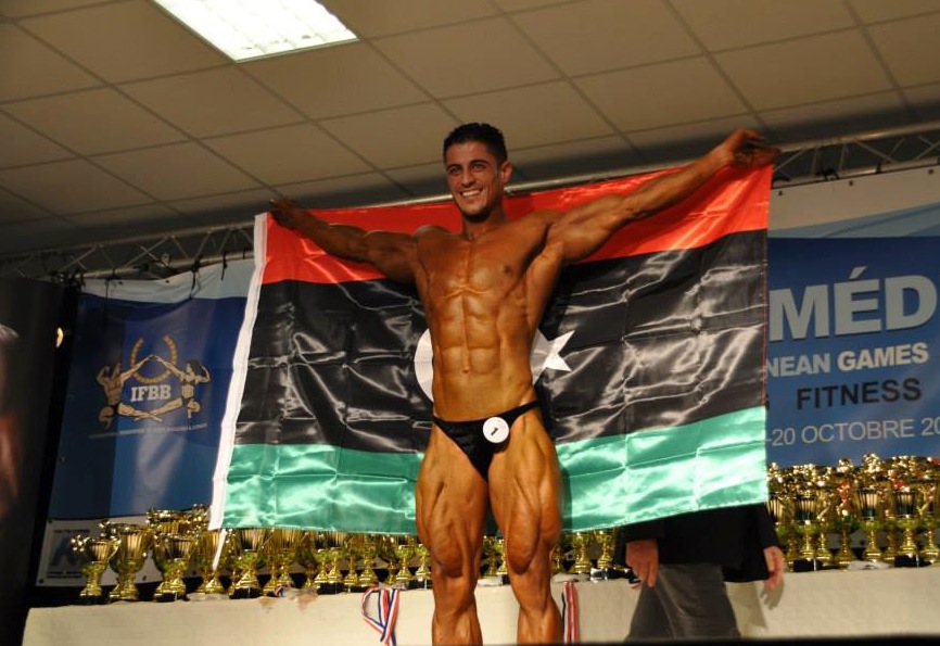 Libya wins seven gold medals in Mediterranean body building