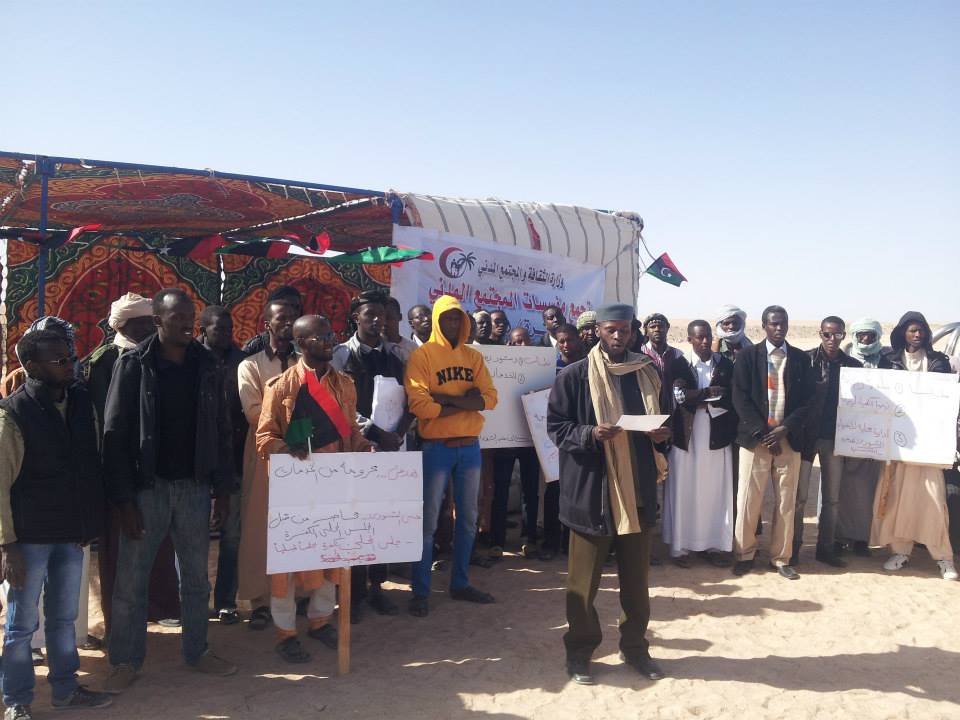 Tebu protestors in Kufra and Rebyana threaten local power station