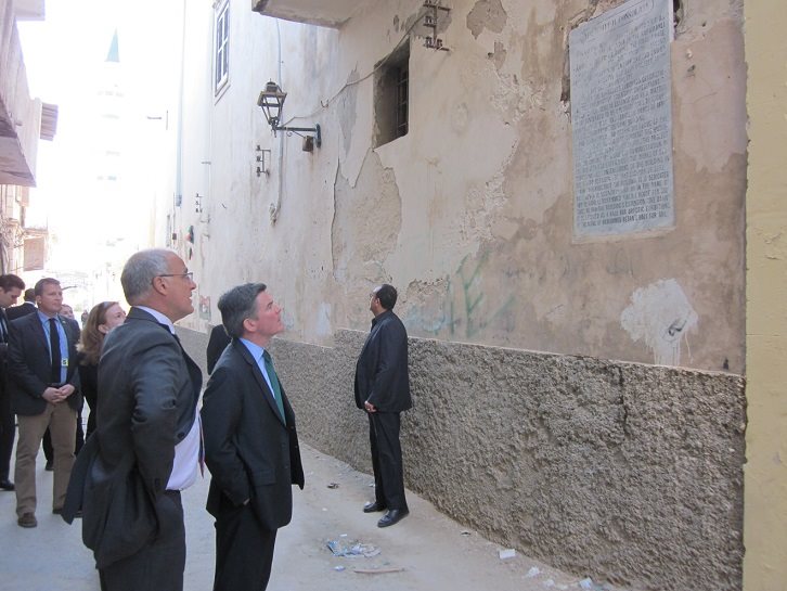 Zeidan asks for quicker visas as UK Minister praises courage of Gharghour protestors