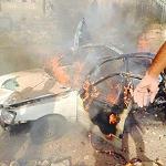 Two cars blown up in Derna, both drivers injured