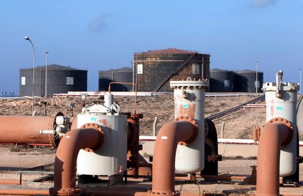 Tobruk's Hariga export terminal (File photo)