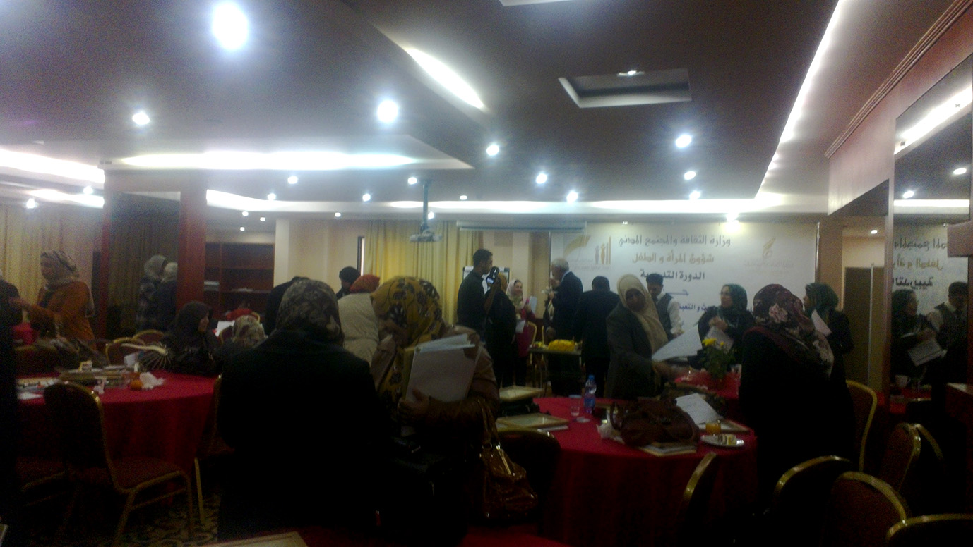 Gender Concerns workshop on enrolling Libyan women in politics