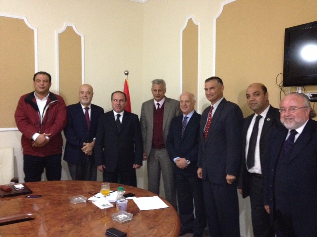 Malta trade delegation in Tripoli