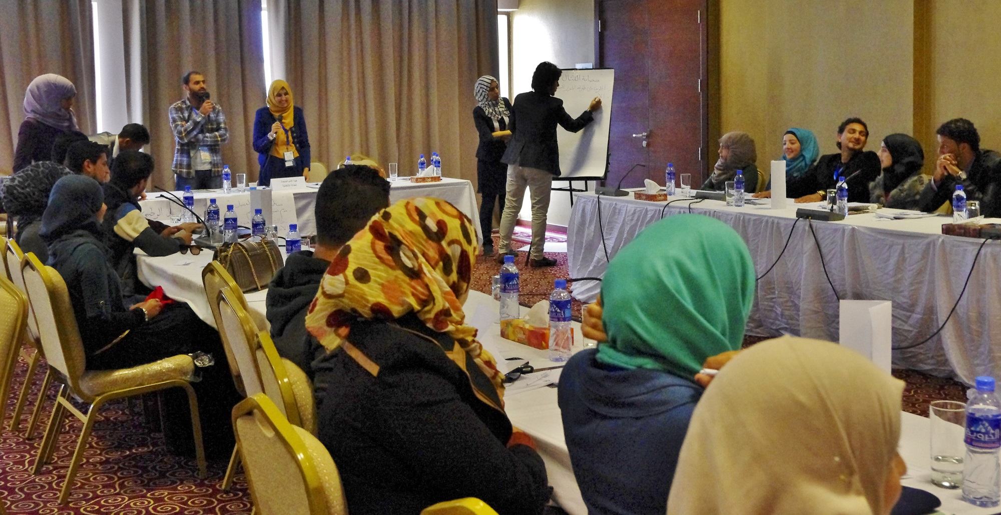 Young people in Tobruk find out more about transitional justice