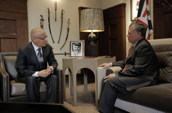 Jordan’s King Abdullah tells Zeidan of “absolute” support for Libyan aspirations